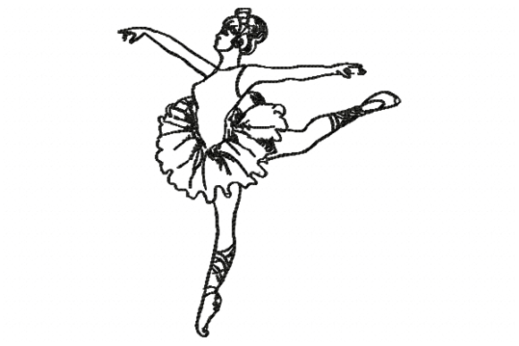 Ballerina Line Embroidery Review for Etsy Sellers