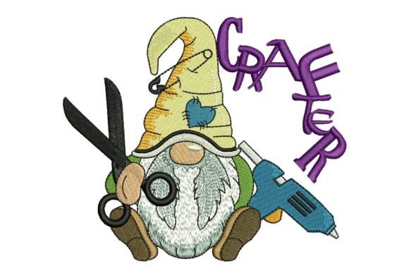 Crafter Gnome: A Seller's Perspective on a New Embroidery Design