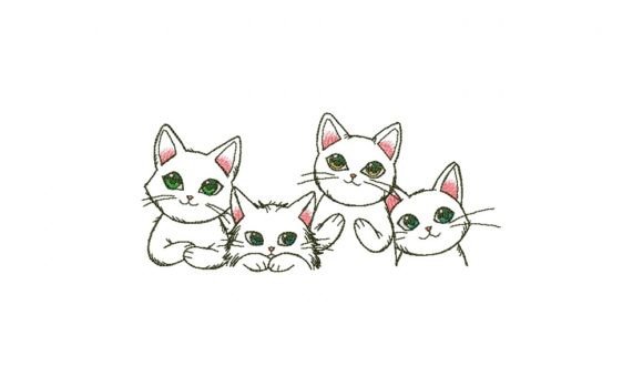 Cute Cats Embroidery Design Review