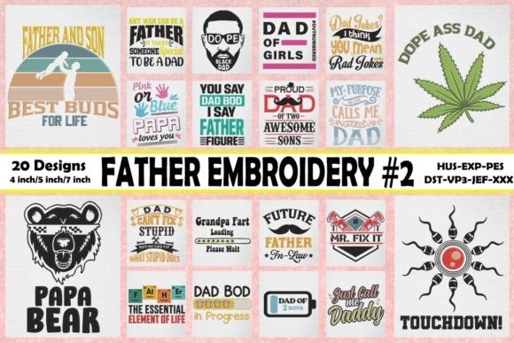 Father Embroidery Bundle 2 Review