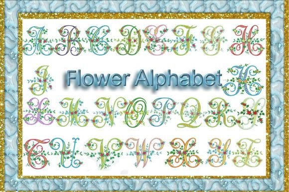 Flower Alphabet Embroidery Bundle Review