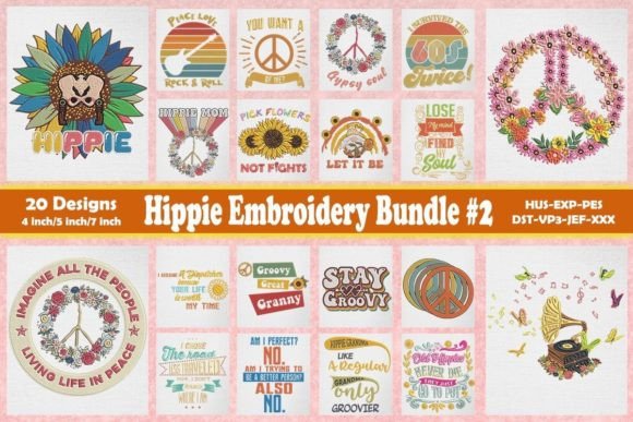 Hippie Embroidery Bundle 2 Review
