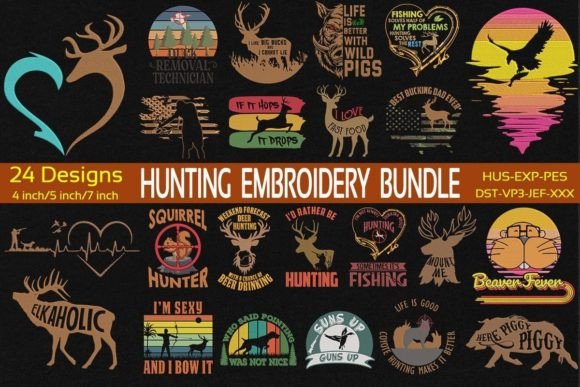 Hunting Embroidery Bundle Review
