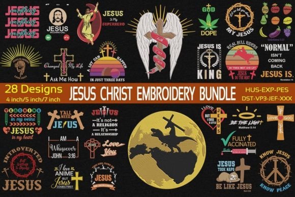 Jesus Christ Embroidery Bundle Review