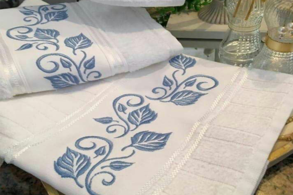 Leaves Embroidery Review for Boutique Apparel