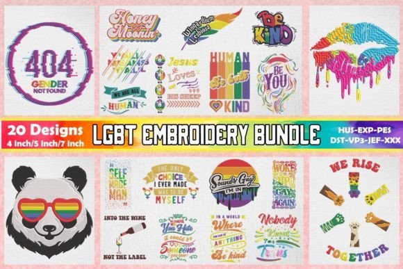 LGBTQ Embroidery Bundle 1 Review