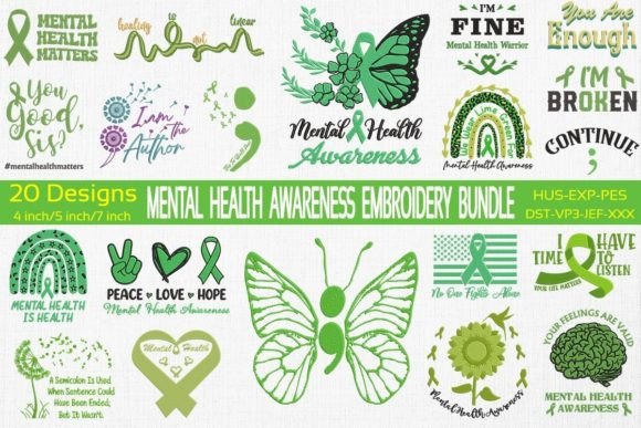 Mental Health Awareness Embroidery Review