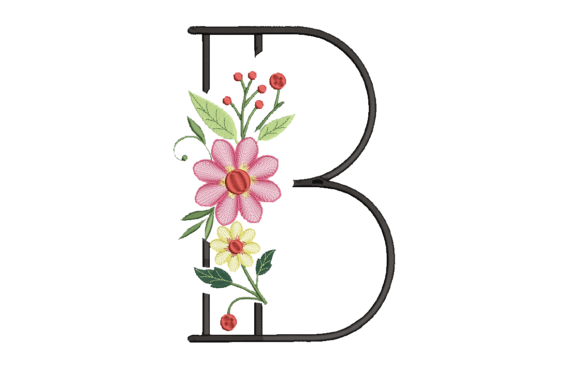 Monogram B Embroidery Review for Boutique Apparel