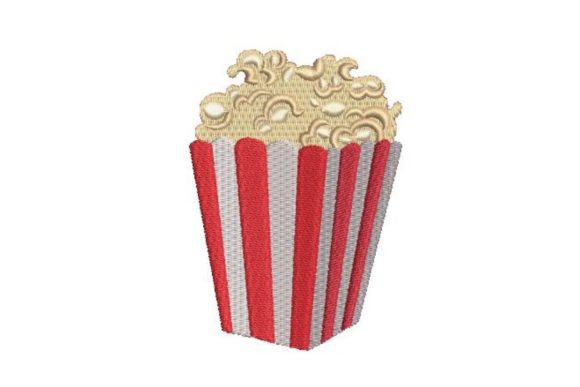 Movie Popcorn Embroidery Design Review