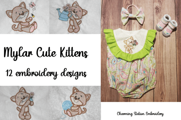 Mylar Cute Kittens: A Designer's Review for Boutique Apparel