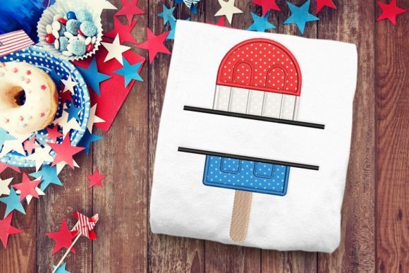 Patriotic Popsicle Split Applique: A Designer's Review