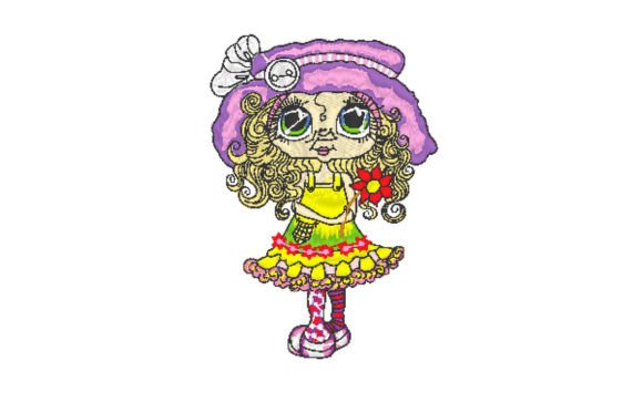 Review of Little Girl Embroidery Design