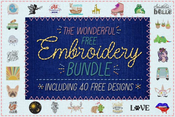 The Wonderful Free Embroidery Bundle Review